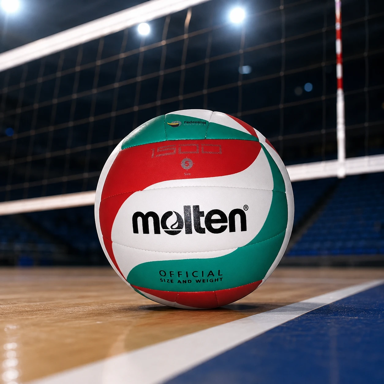 Balón de Voleibol Molten V5M1500 Cosido No. 5 - Imagen 3