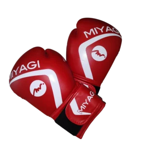 GUANTE BOXEO AMAT PU ROJ/BLA 14 OZ PAR