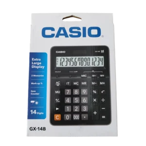CALCULADORA CASIO 14 DIGITOS GX-14B