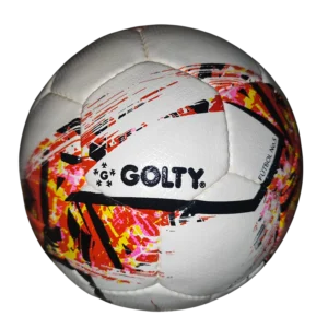BALON FUTBOL COMPETENCIA GOLTY FGC COSIDO A MANO No.5 ROJO