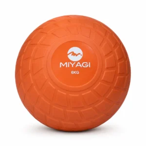 Balón medicinal Miyagi Slam Ball naranja de 6 kg con superficie texturizada