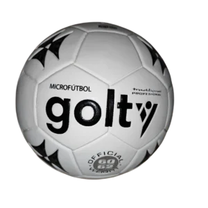 Balón Microfútbol Profesional Golty Traditional Blanco | Oficial Competencia | Figzone