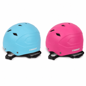 Cascos Cougar MT05 termosellados disponibles en colores rosado y azul