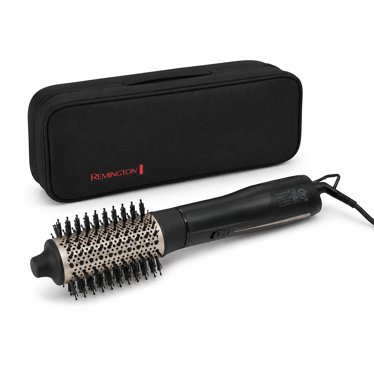 Cepillo Remington Wet2Style AS15A con estuche negro para guardar