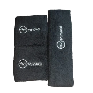 SET DE BALACA Y MUNEQUERA ALGODON TOALLA