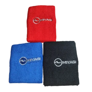 MUÑEQUERA TOALLA 6 BORDAD MIYAGI