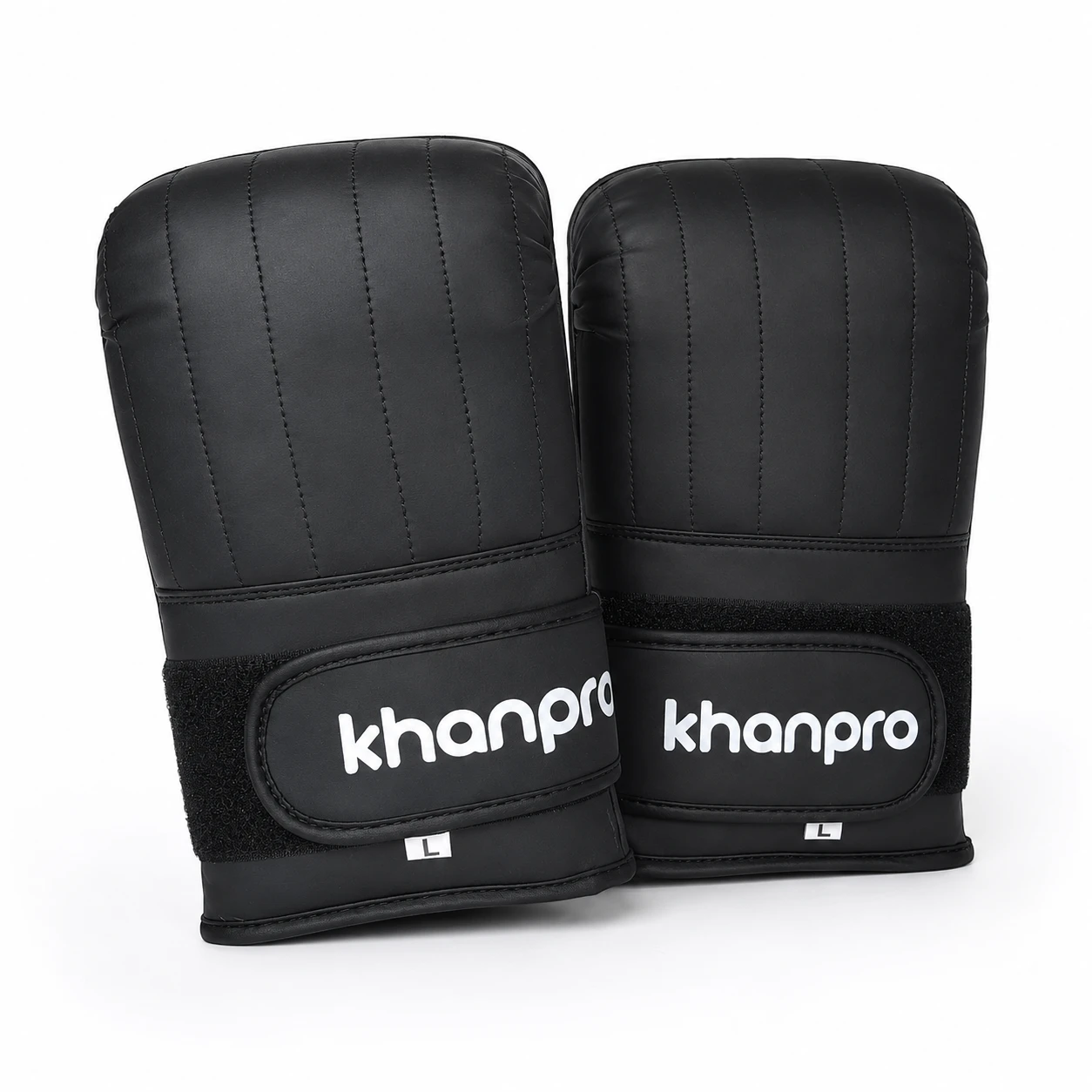 Guantines Khanpro PU 908 Negros Talla L para Entrenamiento – Par - Imagen 2