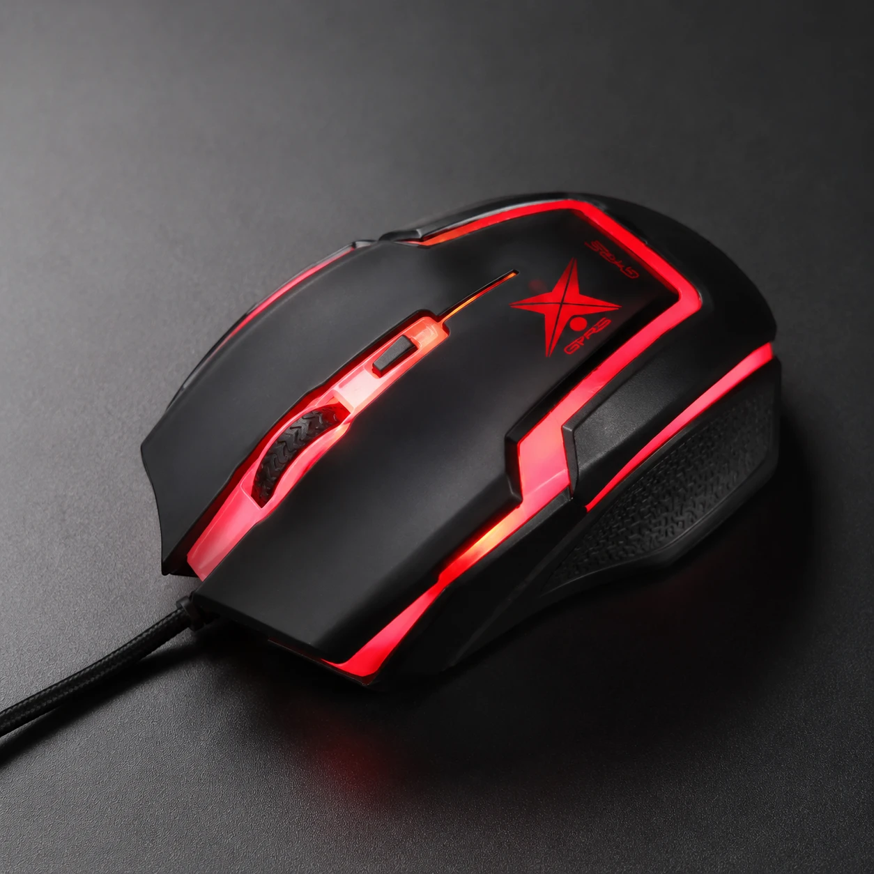 Mouse Gamer Star Tec ST-G713 Negro 3200 DPI con LED de 4 Colores - Imagen 2