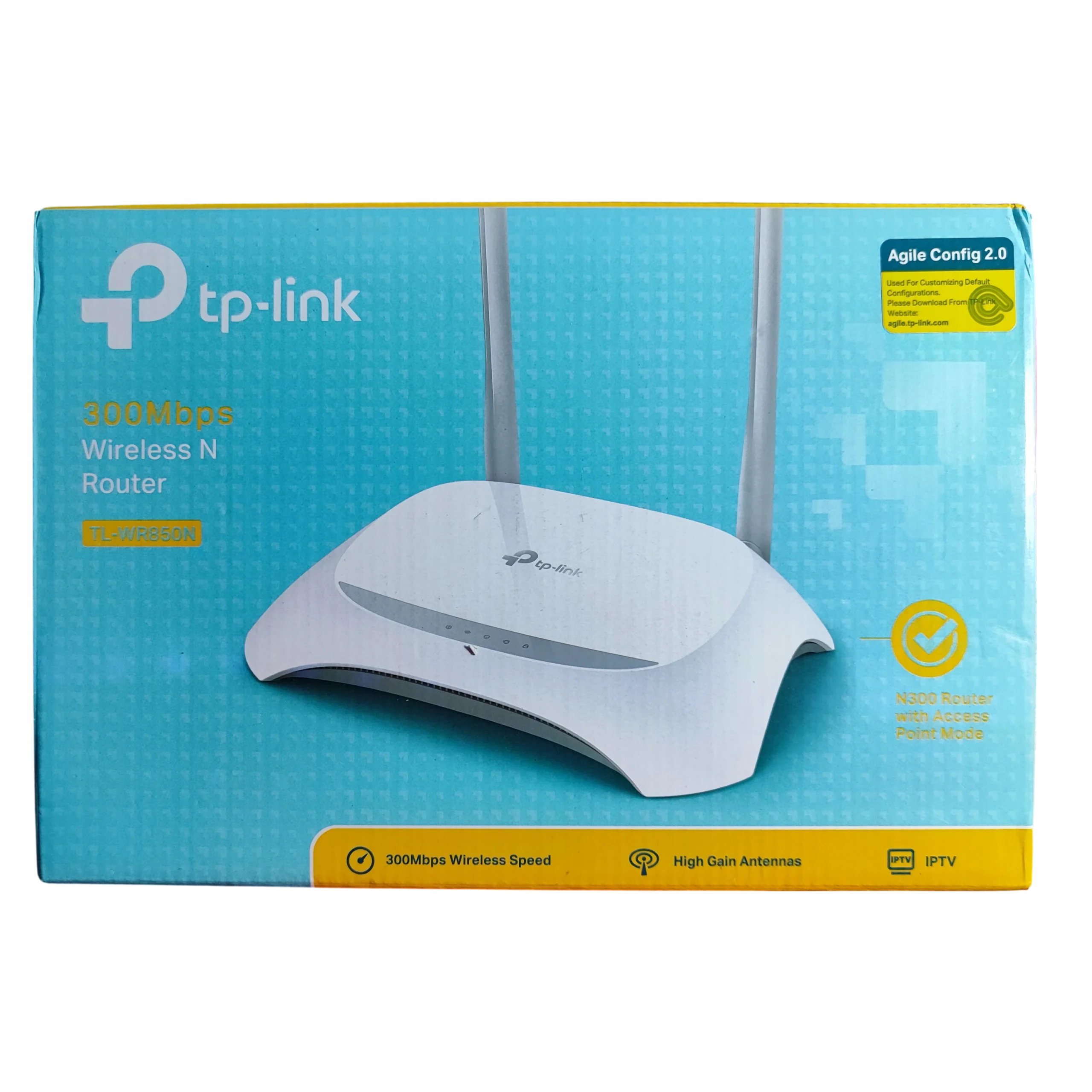 Tp-link Tl-wr850n Router 300mbps Inalámbrico 2 Antenas 5 Dbi