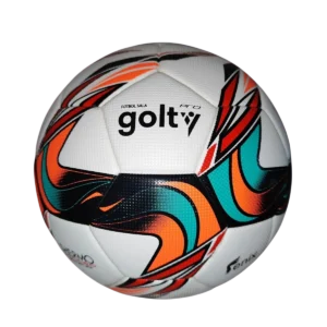 Balón Microfútbol Profesional Golty Traditional blanco oficial para competencia y entrenamiento de alto rendimiento.