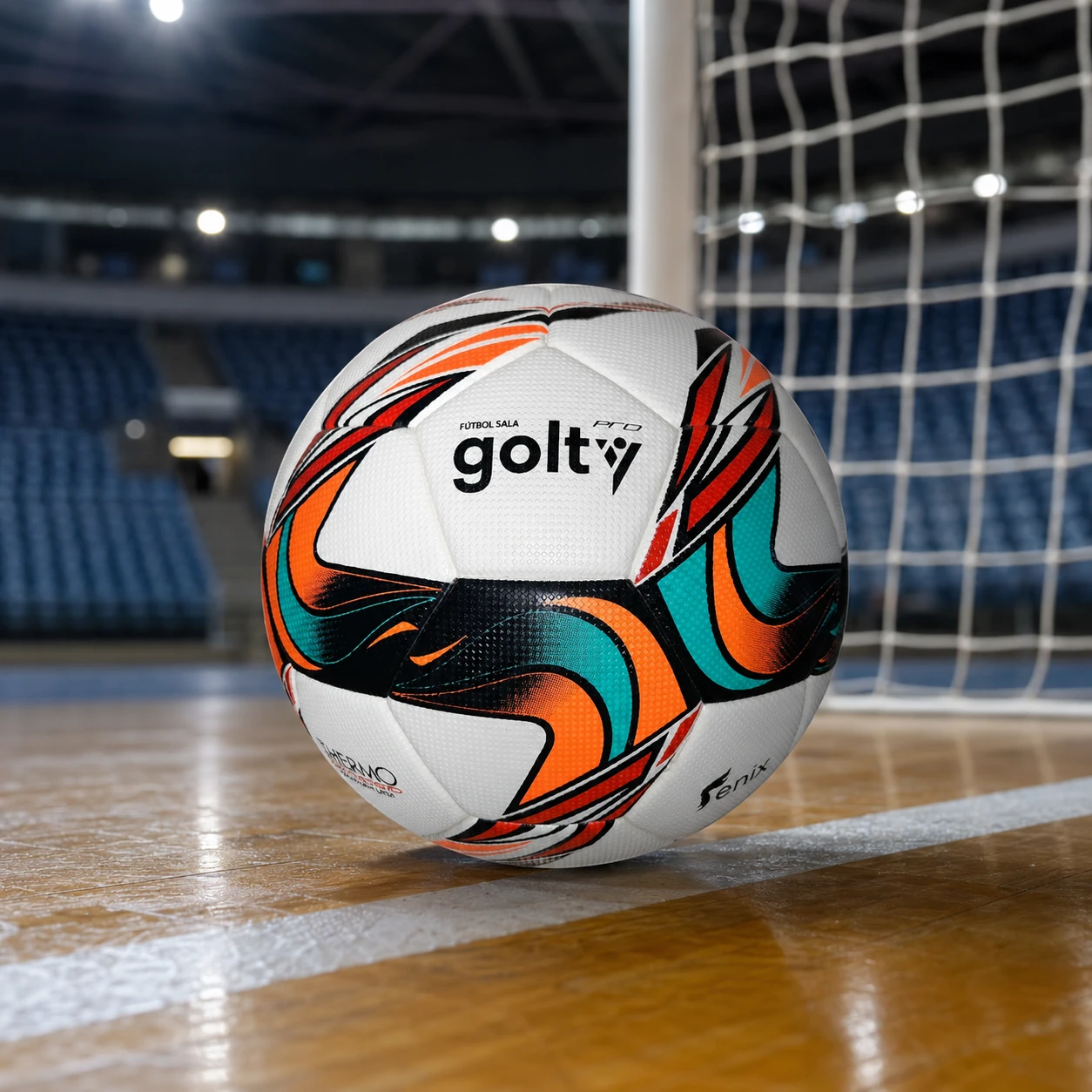 Balón de Fútbol Sala Golty Fénix Thermobonded Blanco No. 4 - Imagen 2