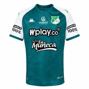 Camiseta Deportivo Cali para hombre verde y blanca vista frontal