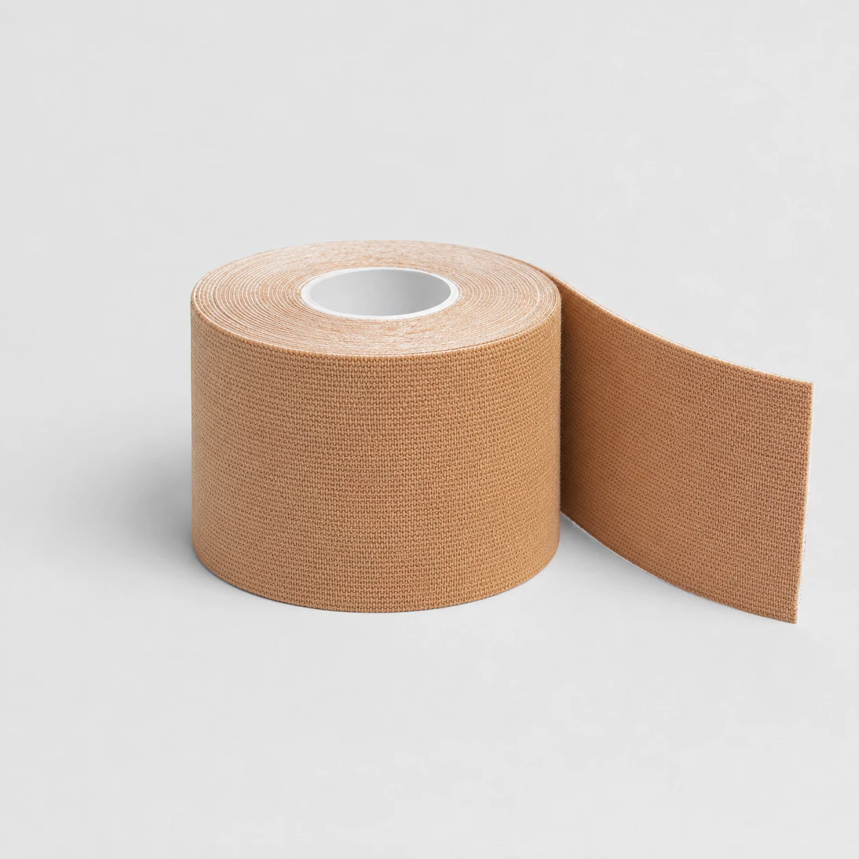 Rollo de cinta kinesiológica beige de 5 cm x 5 m