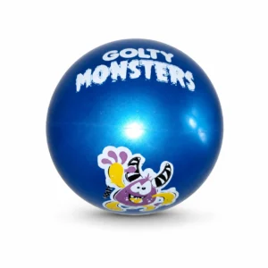 Pelota Golty Monsters de PVC azul N.º 5 con personaje infantil
